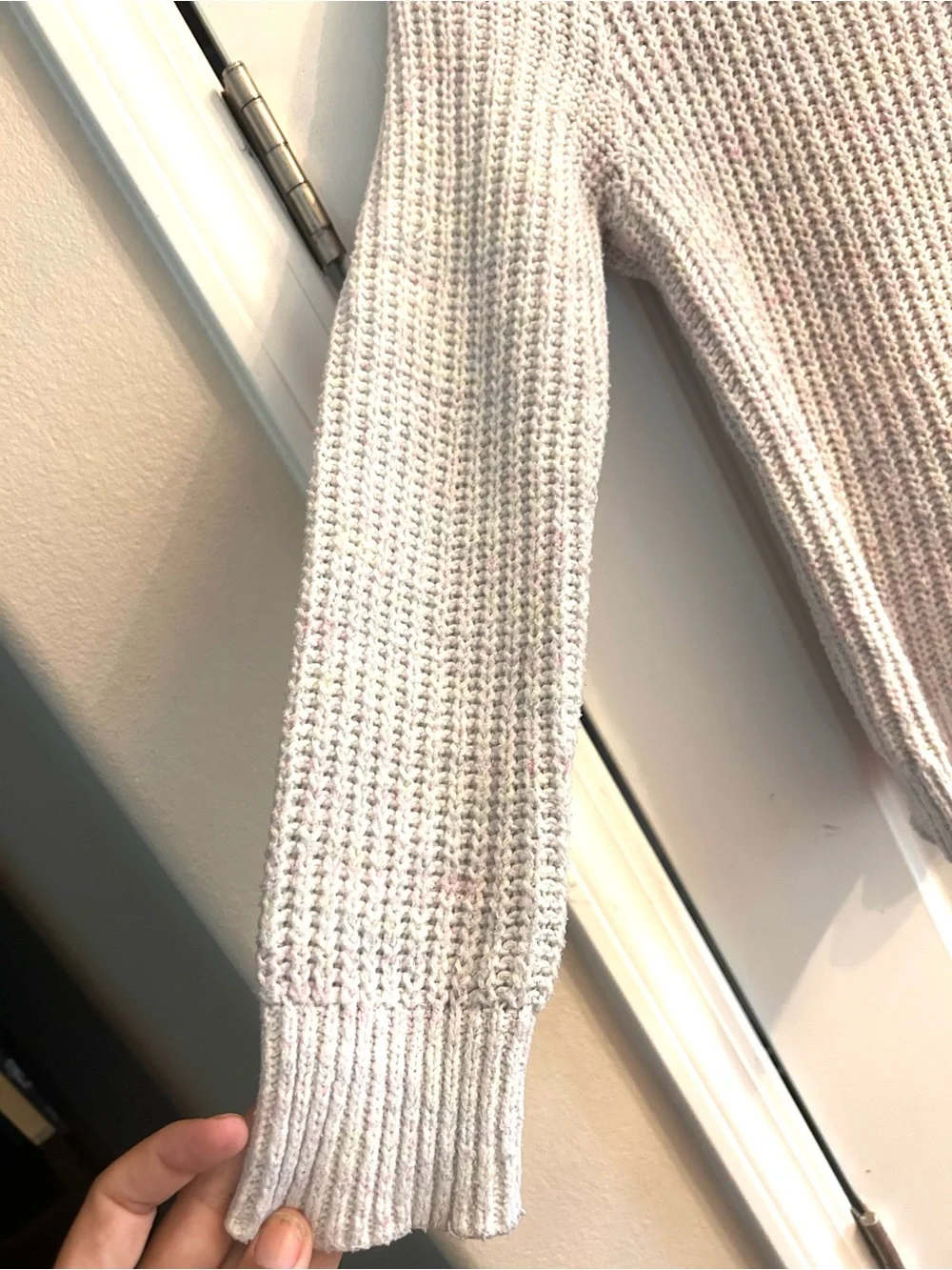 abercrombie kids Knit Sweater Pastel Confetti Speckled Youth Size 11/12